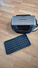 Tosti en wafel ijzer in één., Witgoed en Apparatuur, Wafelijzers, Ophalen, Gebruikt