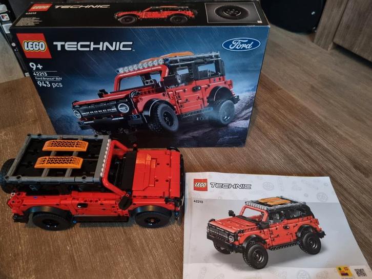 LEGO Technic Ford Bronco 42213 - Offroad Avontuur!, Kinderen en Baby's, Speelgoed | Duplo en Lego, Zo goed als nieuw, Lego, Complete set
