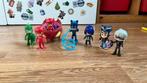 Pj masks catboy owlette(2x) gekko drie boeven en owl glider, Ophalen of Verzenden, Gebruikt