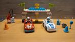 Duplo 10947 Racewagen, Kinderen en Baby's, Speelgoed | Duplo en Lego, Ophalen of Verzenden, Zo goed als nieuw, Complete set, Duplo