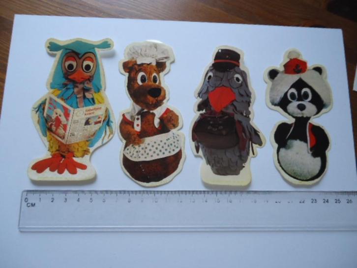 sticker oud Fabeltjeskrant tv jaren vintage televisie kind 4, Verzamelen, Stickers, Zo goed als nieuw, Bedrijf of Vereniging, Verzenden