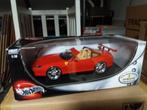 Hotwheels 1/18 Ferrari 550 Maranello Custom Rood, Ophalen of Verzenden, Zo goed als nieuw, Auto, Hot Wheels