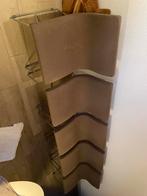 5 Ligne Roset Sala stoelen, Ophalen, Gebruikt, Bruin, Stof