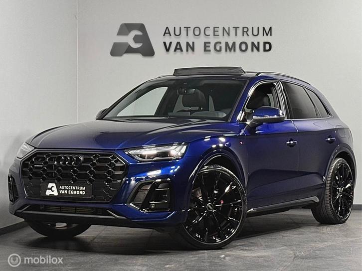 Audi Q5 55 TFSIe 2X S-LINE | VOL!| LUCHTVERING| PANO | LEDER, Auto's, Audi, Bedrijf, Te koop, Q5, 4x4, ABS, Achteruitrijcamera