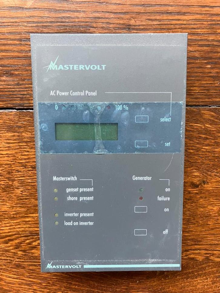 Mastervolt Paneel System Manager AC (afstandsbediening, Watersport en Boten, Navigatiemiddelen en Scheepselektronica, Nieuw, Overige typen