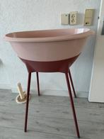 Roze luma badje met standaard, Gebruikt, Badje, Standaard, Ophalen
