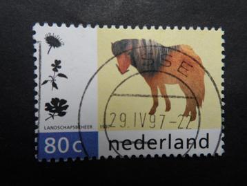 1997 NVPH 1711: Shetlandpony met stempel Lisse. beschikbaar voor biedingen