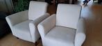 2 fauteuils, Huis en Inrichting, Fauteuils, Ophalen, 75 tot 100 cm, Zo goed als nieuw, Stof