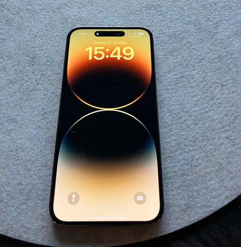 Iphone 14 pro max, 128 GB, beschadigd achterzijde, Telecommunicatie, Mobiele telefoons | Apple iPhone, Zo goed als nieuw, 128 GB