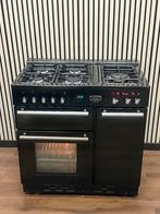 Luxe Falcon Toledo zwart hoogglans met 3 ovens 90 cm, Fornello-esperta@outlook.com, Grill, Ophalen of Verzenden, Zo goed als nieuw