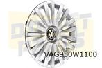 Volkswagen Wieldeksel set 15 inch (4x) (YTI zilver) Originee, Auto diversen, Wieldoppen, Verzenden, Nieuw