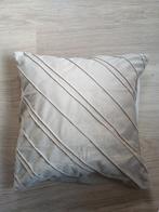 Kussenhoes taupe 4545 cm, Ophalen of Verzenden, Zo goed als nieuw, Vierkant