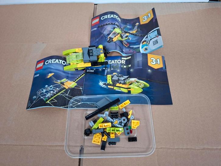 LEGO Creator 31092 3in1 - Avonturen met een helikopter, Kinderen en Baby's, Speelgoed | Duplo en Lego, Gebruikt, Lego, Complete set