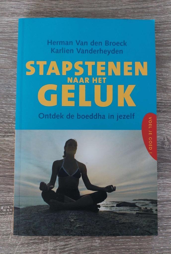 Herman van den Broeck - Stapstenen naar het geluk, Boeken, Esoterie en Spiritualiteit, Zo goed als nieuw, Achtergrond en Informatie