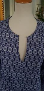 Zgn blauw-wit bloes, maat 40, Verzenden, Zo goed als nieuw, Maat 38/40 (M), Blauw