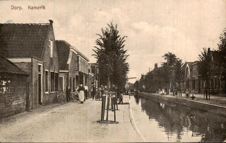 Dorp- Kamerik, Verzamelen, Ansichtkaarten | Nederland, Gelopen, Utrecht, Voor 1920, Ophalen of Verzenden