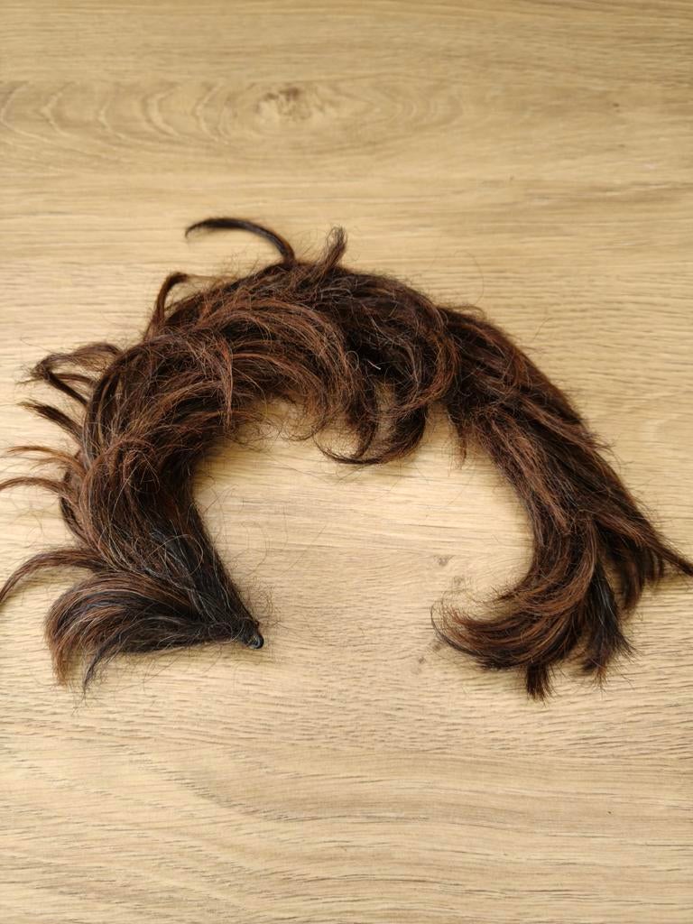 Diadeem met nephaar voor carnaval of feest, Ophalen of Verzenden, Zo goed als nieuw, Carnaval