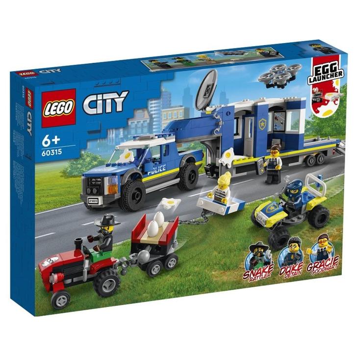 LEGO City 60315 Mobiele Commandowagen Politie * ‘t LEGOhuis, Kinderen en Baby's, Speelgoed | Duplo en Lego, Nieuw, Lego, Complete set