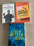 Boekenpakket: Leven met een baas, Ik Jan Klaassen, Ophalen, Gelezen, Niet van toepassing