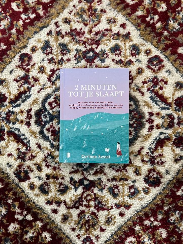 2 Minuten tot je Slaapt - Corinne Sweet, Boeken, Gezondheid, Dieet en Voeding, Zo goed als nieuw, Gezondheid en Conditie, Ophalen of Verzenden