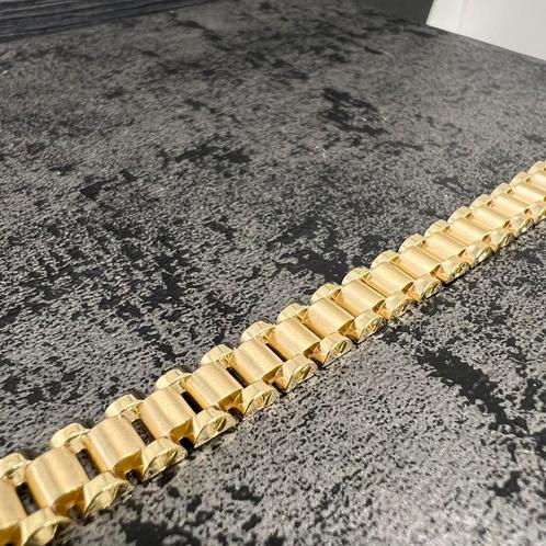14k gouden armband rolex schakel, Sieraden, Tassen en Uiterlijk, Armbanden, Ophalen of Verzenden