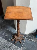 Antieke eikenhouten Katheder lessenaar uit oude kerk, Ophalen, Zo goed als nieuw