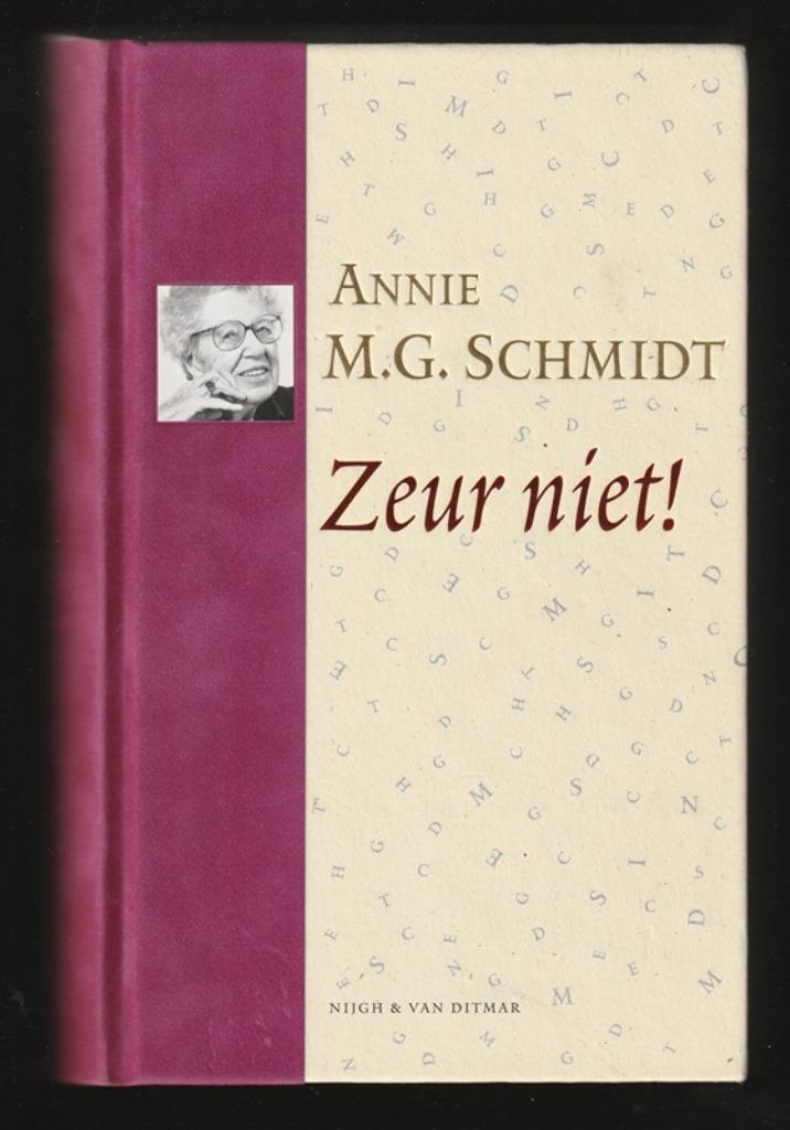 ZEUR NIET! - Alle LIEDTEKSTEN van ANNIE M.G. SCHMIDT, Boeken, Gedichten en Poëzie, Nieuw, Ophalen of Verzenden