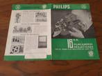 oude folder Philips 16 mm filmcamera's filmprojectoren, Verzamelen, Ophalen of Verzenden, Voor 1940, Overige typen