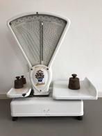 Vintage weegschaal Berkel met oude gewichten, Ophalen, Winkelweegschaal, Analoog, Geen