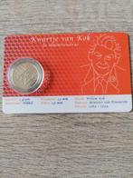 Kwartje van kok in coincard zeldzaam 1998, Postzegels en Munten, Munten | Nederland, Koningin Wilhelmina, Ophalen of Verzenden