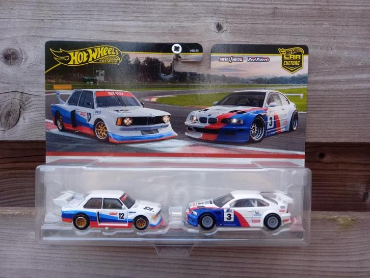 BMW set Hotwheels RealRiders, Hobby en Vrije tijd, Modelauto's | Overige schalen, Nieuw, Auto, Ophalen