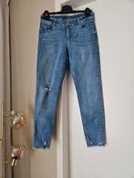 Spijkerbroek jeans maat 40 Mid rise skinny leg, Blauw, Ophalen of Verzenden, Zo goed als nieuw, W30 - W32 (confectie 38/40)