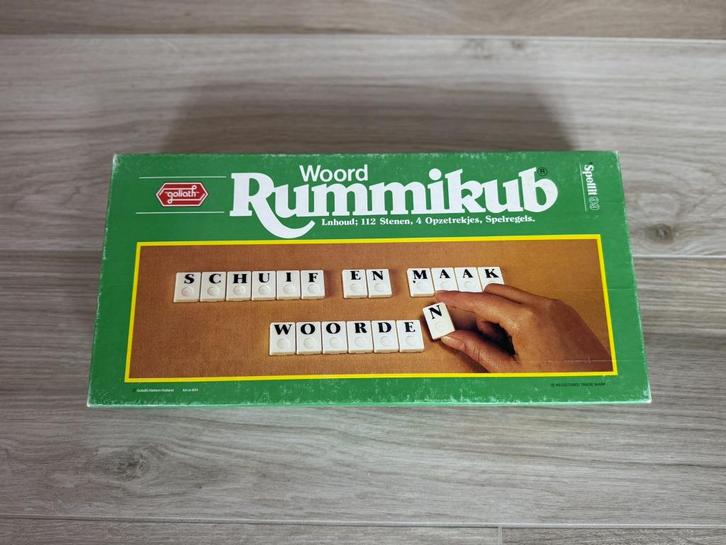Goliath Rummikub, Hobby en Vrije tijd, Gezelschapsspellen | Bordspellen, Gebruikt, Een of twee spelers, Drie of vier spelers, Ophalen of Verzenden