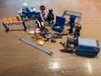 Playmobil politieagenten, politiemotor, flitscamera, hond, Kinderen en Baby's, Speelgoed | Playmobil, Ophalen of Verzenden, Zo goed als nieuw