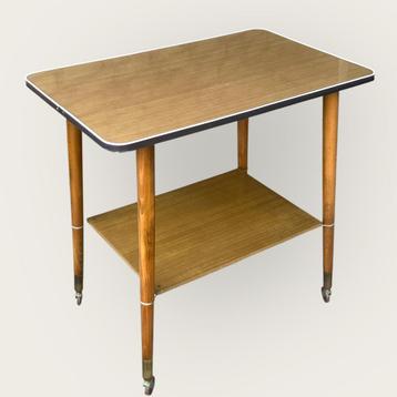 Vintage Mid Century Serveerwagen /bar cart 60s beschikbaar voor biedingen