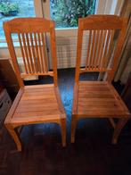 2x stoelen gratis ophalen, Huis en Inrichting, Stoelen, Ophalen, Gebruikt, Bruin, Twee