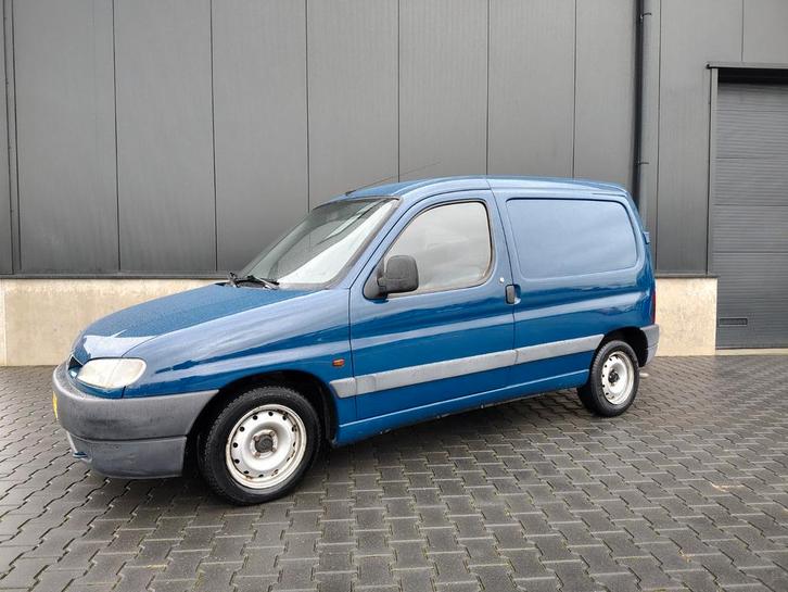 Peugeot partner 1.4 BENZINE grijskenteken Marge!, Auto's, Bestelauto's, Particulier, Peugeot, Benzine, Handgeschakeld, Blauw, Blauw
