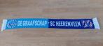Sjaal sc heerenveen de graafschap, Ophalen of Verzenden, Nieuw, Overige binnenlandse clubs, Vaantje of Sjaal