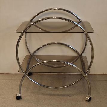 Vintage space age IKEA trolley serveerwagen beschikbaar voor biedingen