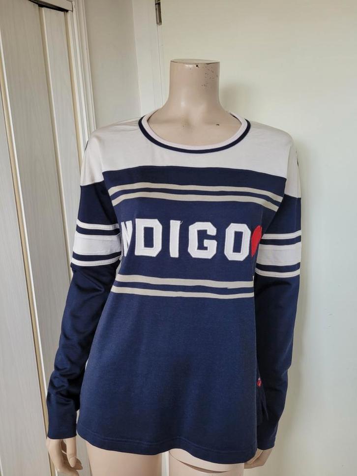 Maison Scotch trui maat M, Kleding | Dames, Truien en Vesten, Zo goed als nieuw, Maat 38/40 (M), Blauw, Ophalen of Verzenden