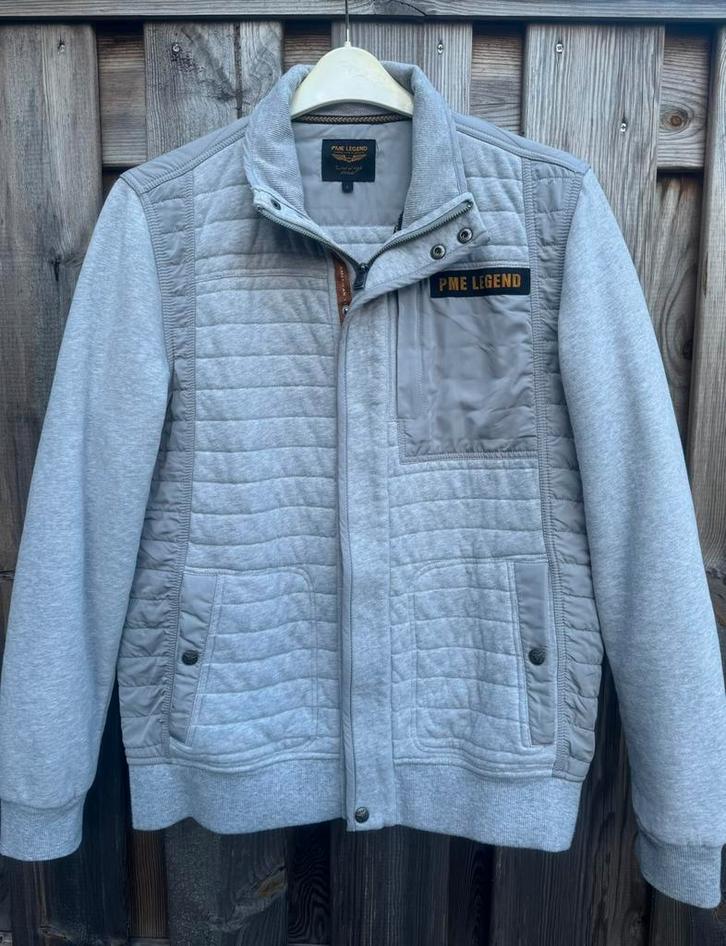 *PME Legend* Werkelijk schitterend Vest mt L Nieuwstaat!, Kleding | Heren, Jassen | Zomer, Zo goed als nieuw, Maat 52/54 (L), Grijs