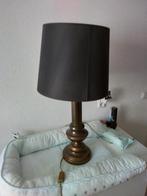 Schemerlamp lamp met een zware voet, Huis en Inrichting, Lampen | Vloerlampen, Ophalen, Zo goed als nieuw, Metaal, Minder dan 100 cm