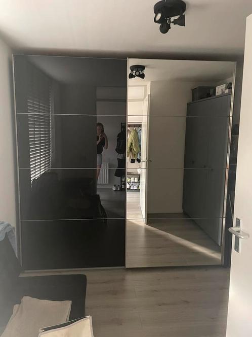 Schuifdeurkast Carré van de Haco, Huis en Inrichting, Kasten | Kledingkasten, Gebruikt, 200 cm of meer, 200 cm of meer, 50 tot 75 cm