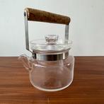 Vintage jaren 70 Boda Nova glazen theepot Zweeds design, Huis en Inrichting, Keuken | Servies, Gebruikt, Overige typen, Zweeds design