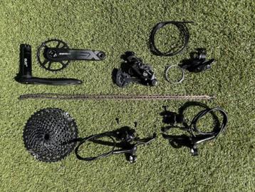 sram nx/ sx Mtb 12 speed groepset + shimano slx remmen beschikbaar voor biedingen
