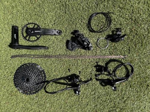 sram nx/ sx Mtb 12 speed groepset + shimano slx remmen, Fietsen en Brommers, Fietsonderdelen, Gebruikt, Mountainbike, Derailleur of Ketting