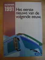Scania Nieuws Brochure 1990 - Streamline, Ophalen, Zo goed als nieuw, Overige merken, Scania
