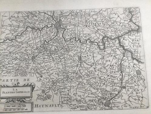 Keizers Vlaanderen, Gent, Brussel, Colom, 1660 . Zeldzaam, Antiek en Kunst, Kunst | Etsen en Gravures, Verzenden