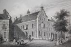 19e eeuwse ets (?) Gouvernementshuis Paushuis Utrecht, Antiek en Kunst, Ophalen of Verzenden