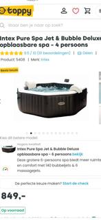 Intex jacuzzi, Ophalen, Zo goed als nieuw